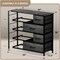 Sorbus Dresser with 8 Drawers - Storage Chest Organizer with Steel Frame, Wood Top, Handles, Fabric Bins